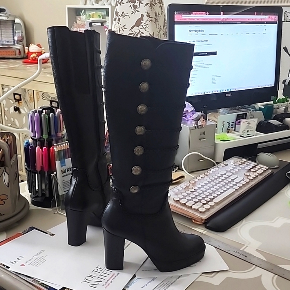 Lyare Tall Heeled Boots